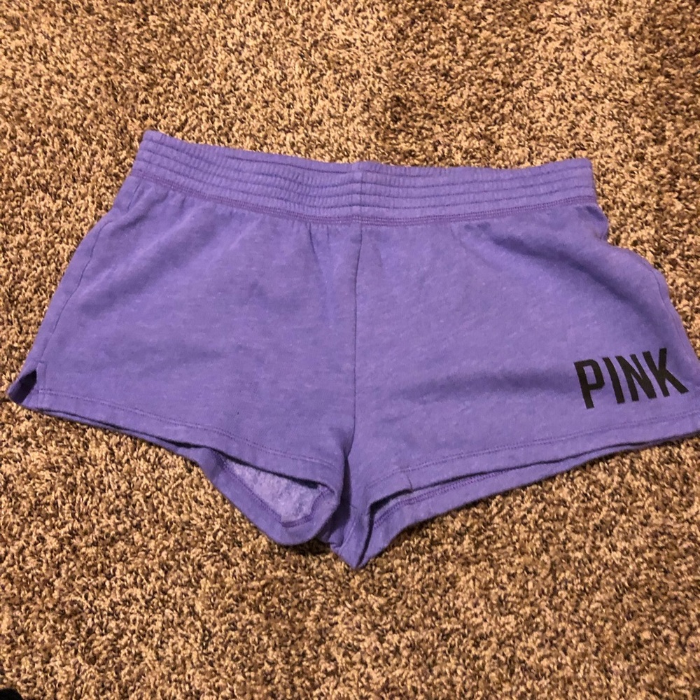 Pink cozy shorts